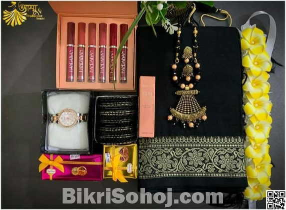 .Saree Combo Package